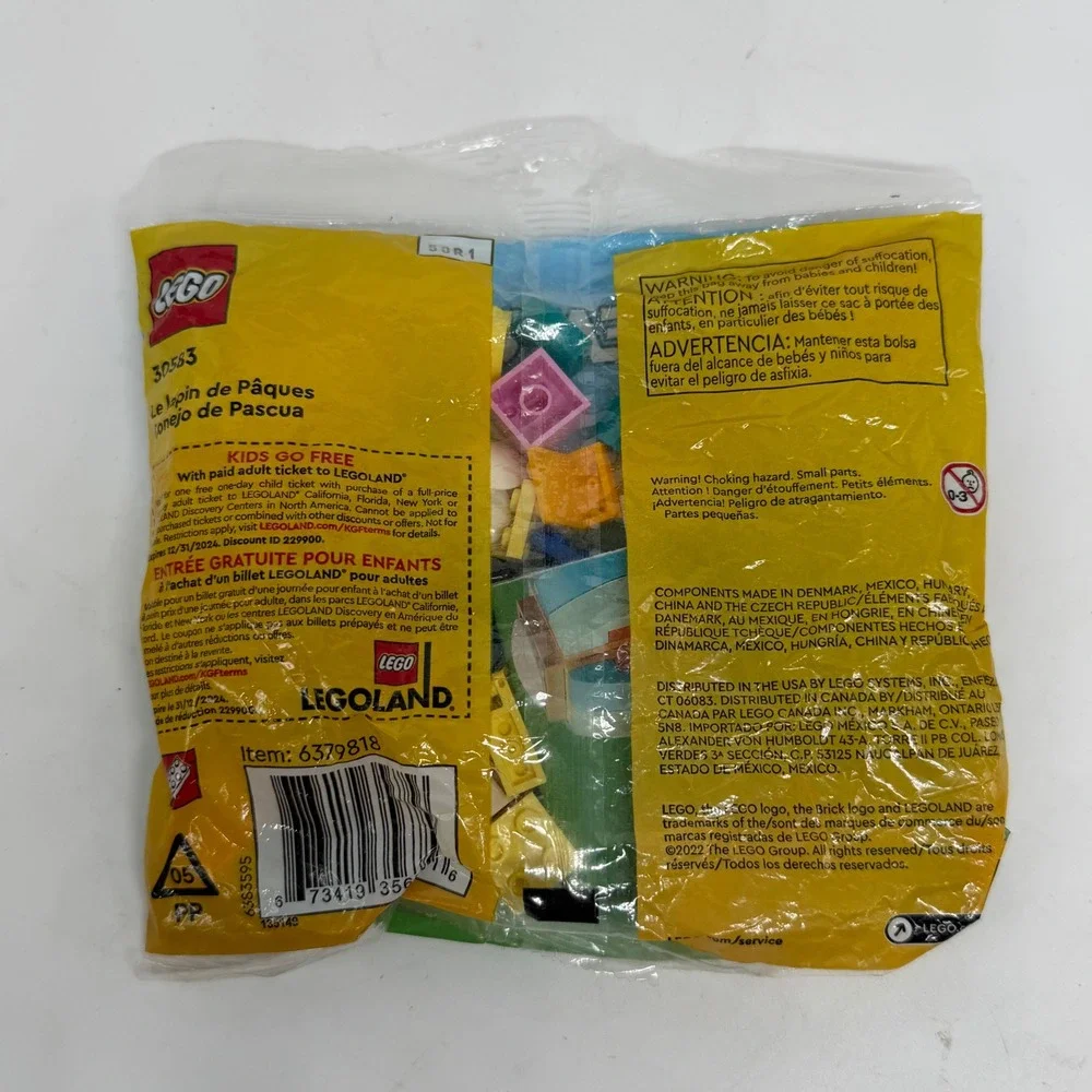 LEGO Creator 30583 Easter Bunny Polybag 75 Pcs Building Toy New Sealed